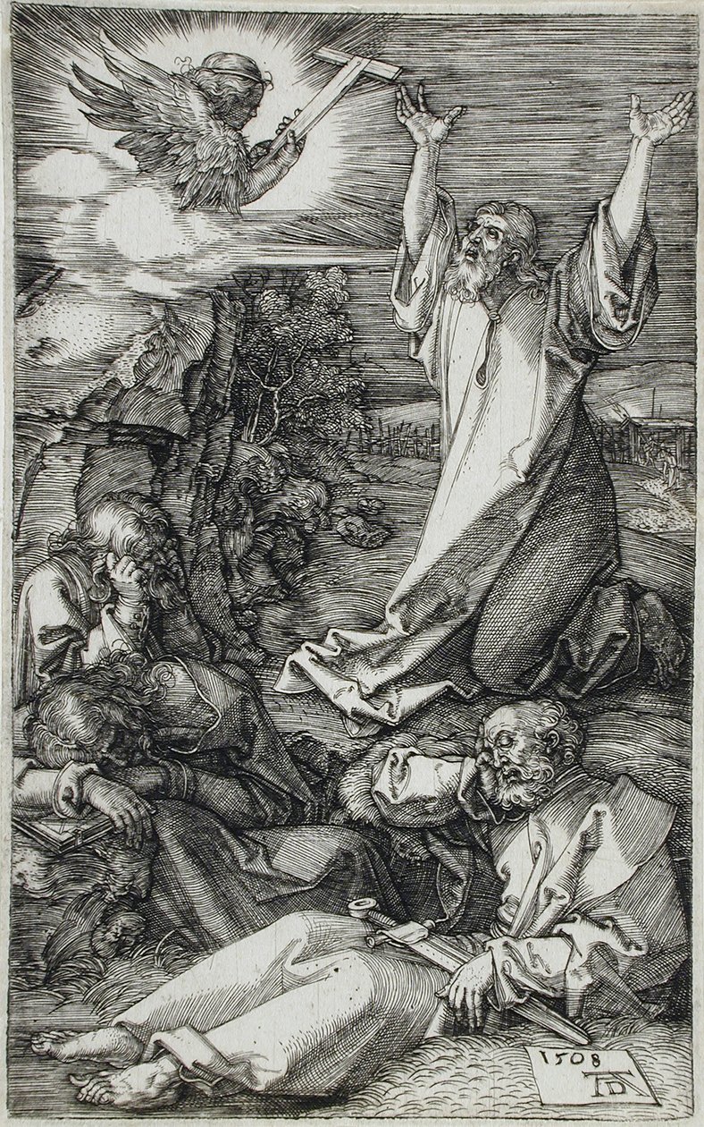 Modlitwa w Ogrójcu autorstwa Albrecht Dürer