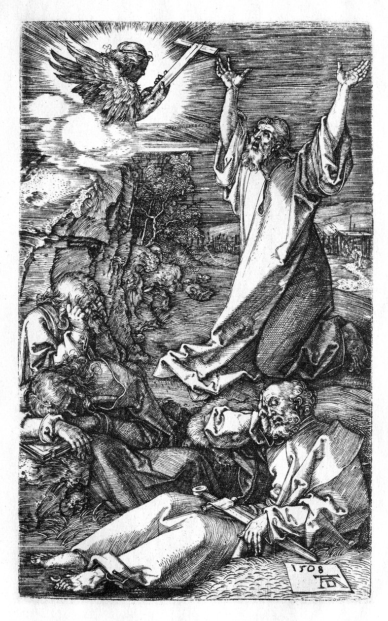 Agonia w ogrodzie autorstwa Albrecht Dürer