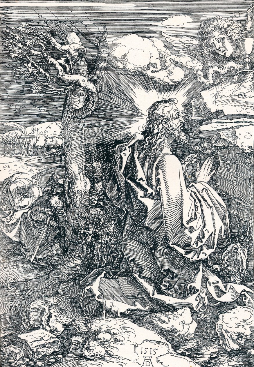 Agonia w ogrodzie, 1515 1906 autorstwa Albrecht Dürer