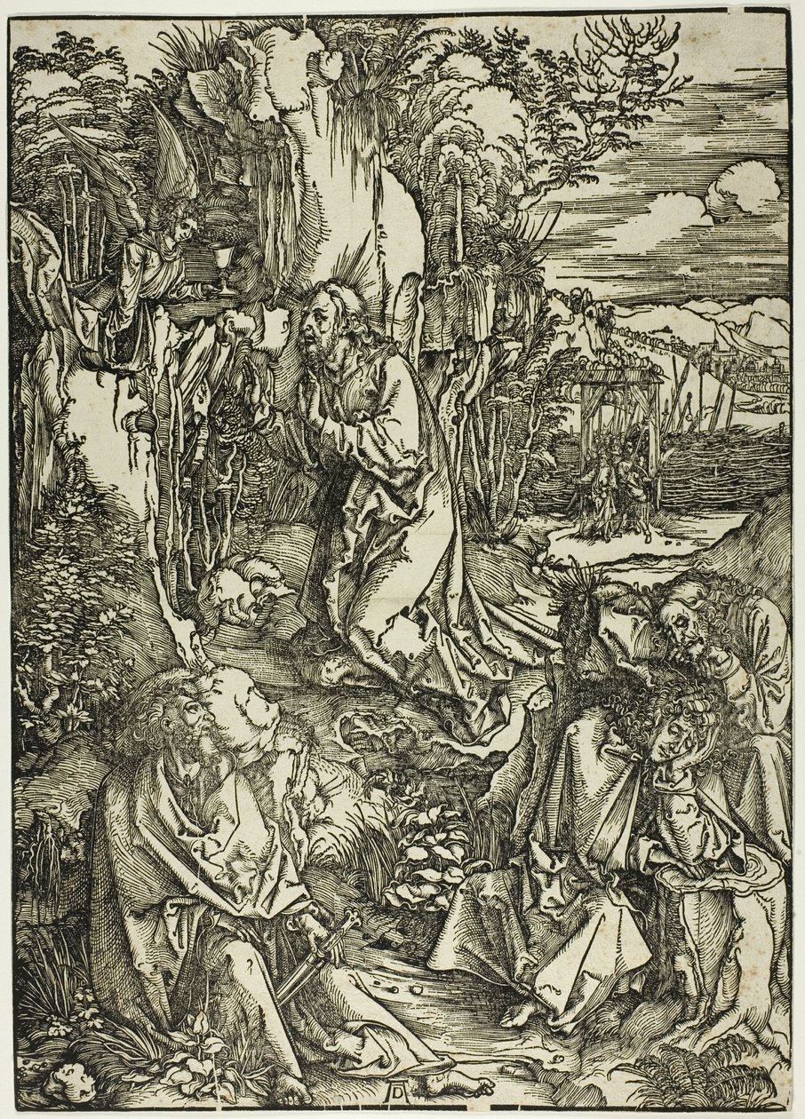 Agonia w ogrodzie, z filmu Wielka pasja autorstwa Albrecht Dürer