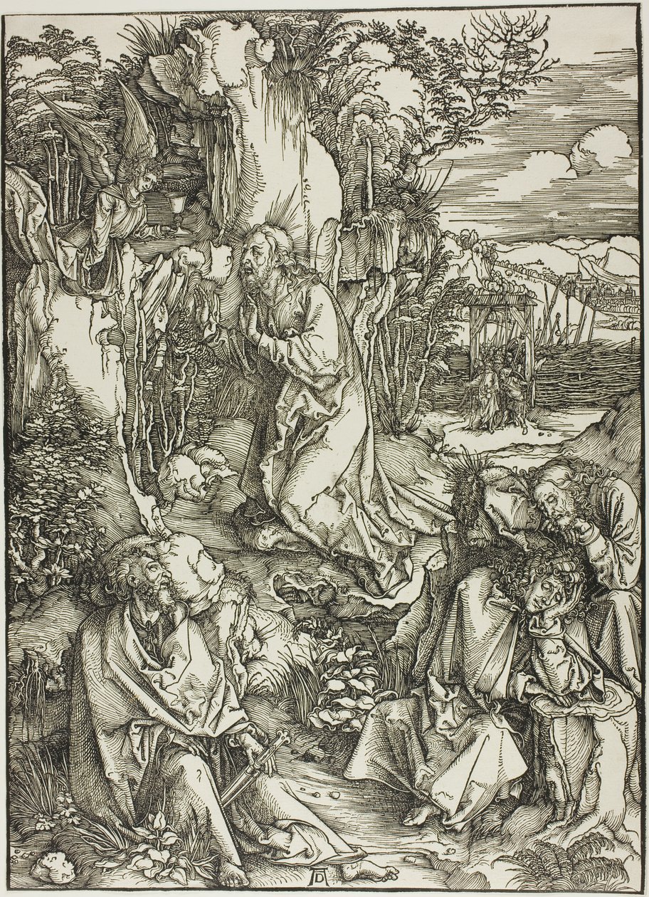 Agonia w ogrodzie, z filmu Wielka pasja autorstwa Albrecht Dürer