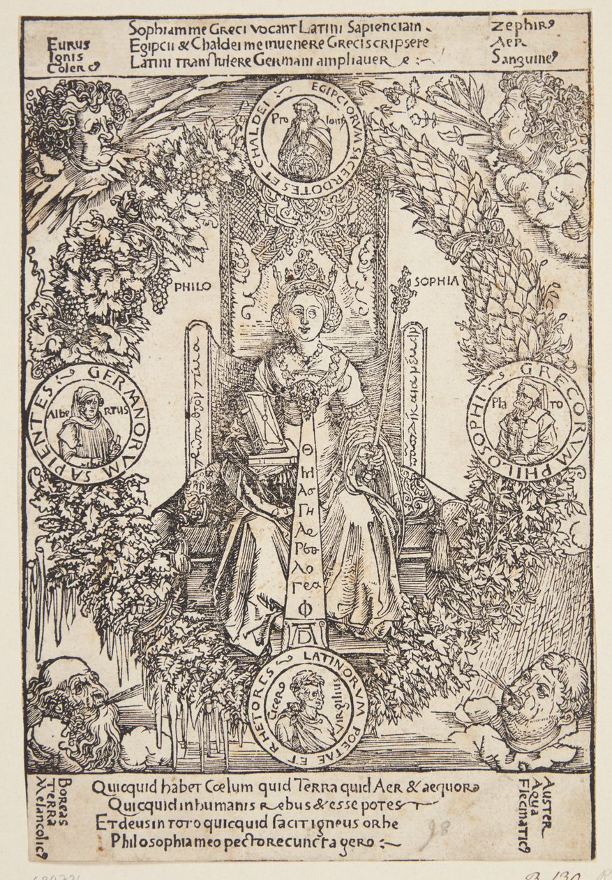 Alegoria filozofii autorstwa Albrecht Dürer