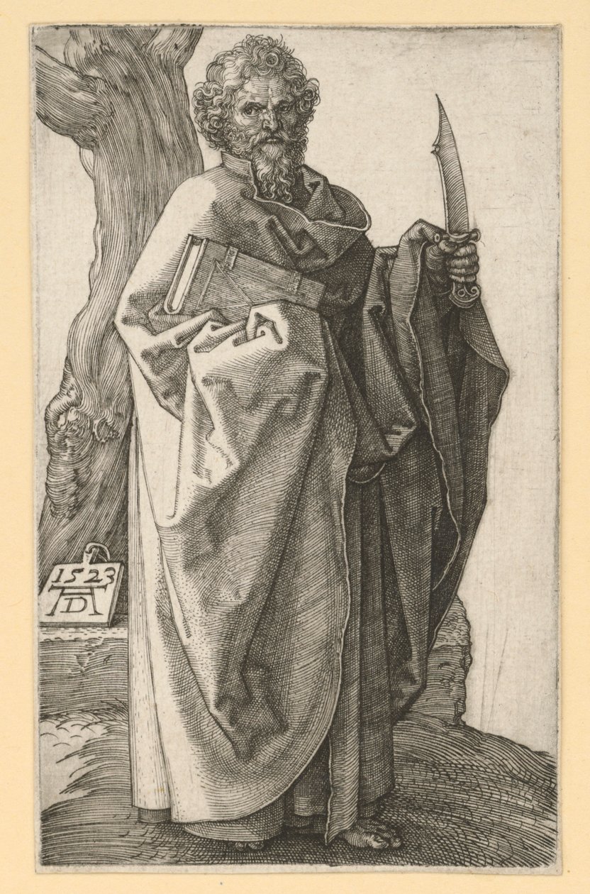 Apostoł Bartłomiej autorstwa Albrecht Dürer