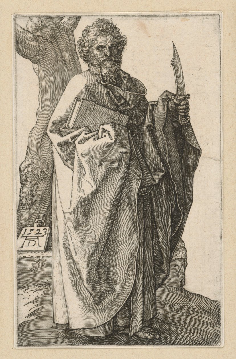Apostoł Bartłomiej autorstwa Albrecht Dürer