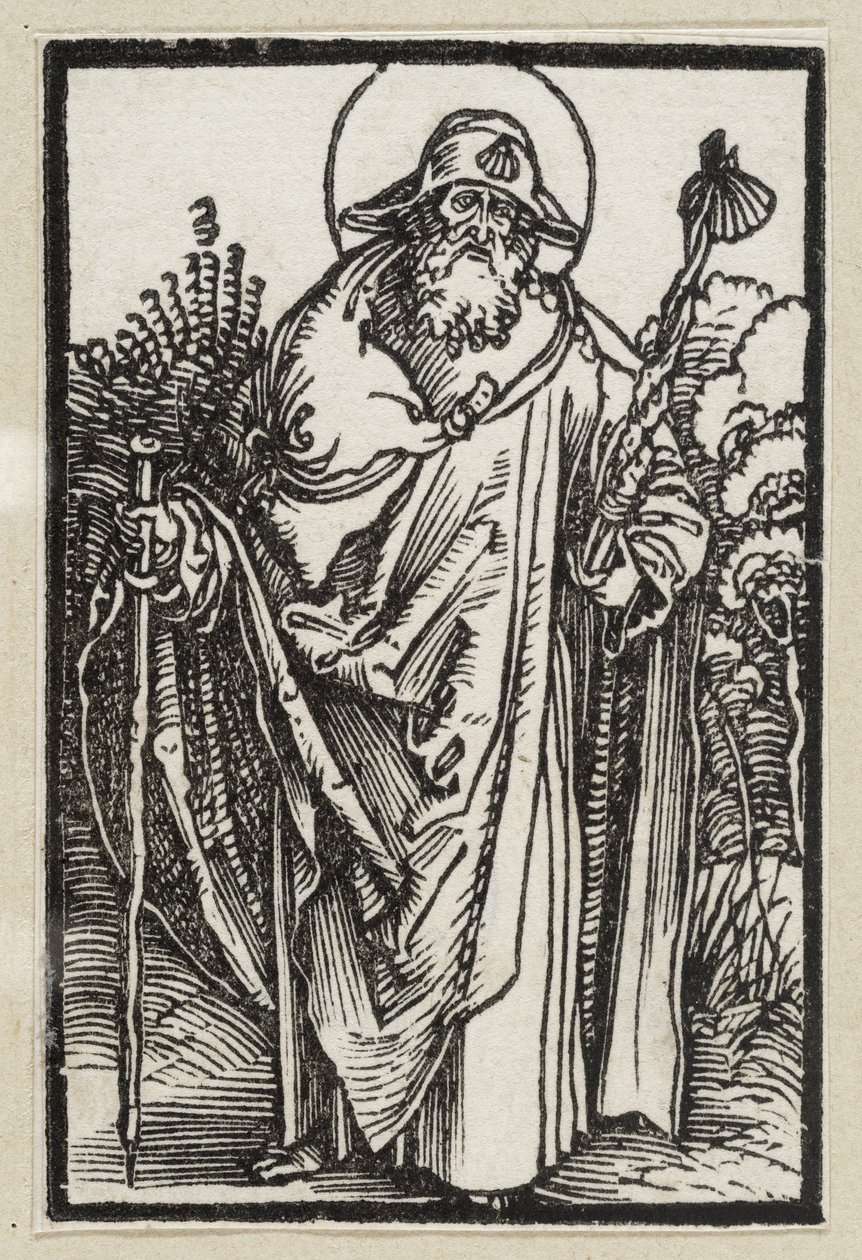 Apostoł Jakub Starszy (63 sceny religijne) autorstwa Albrecht Dürer