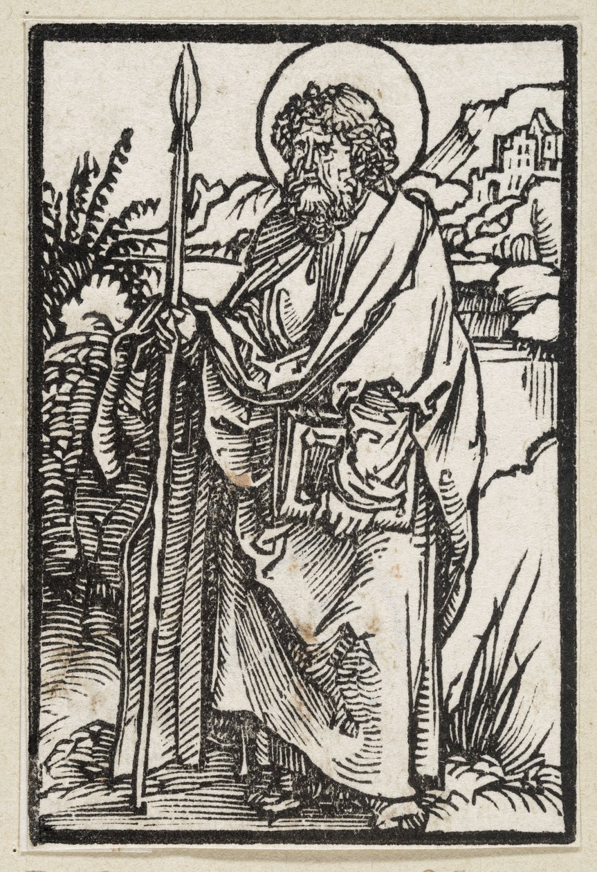 Apostoł Tomasz (63 sceny religijne) autorstwa Albrecht Dürer