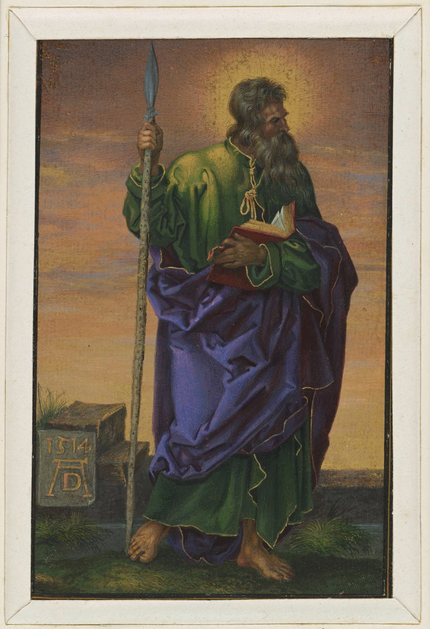 Apostoł Tomasz autorstwa Albrecht Dürer