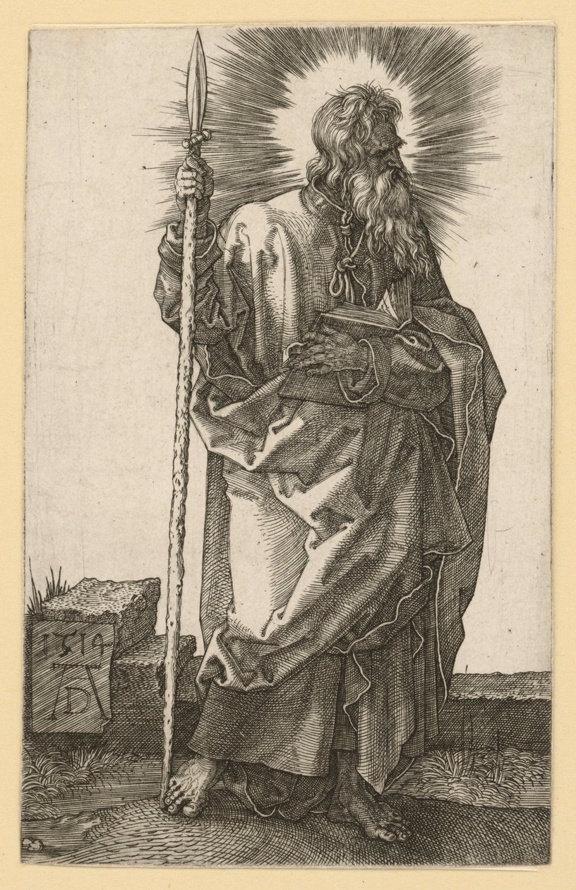 Apostoł Tomasz autorstwa Albrecht Dürer