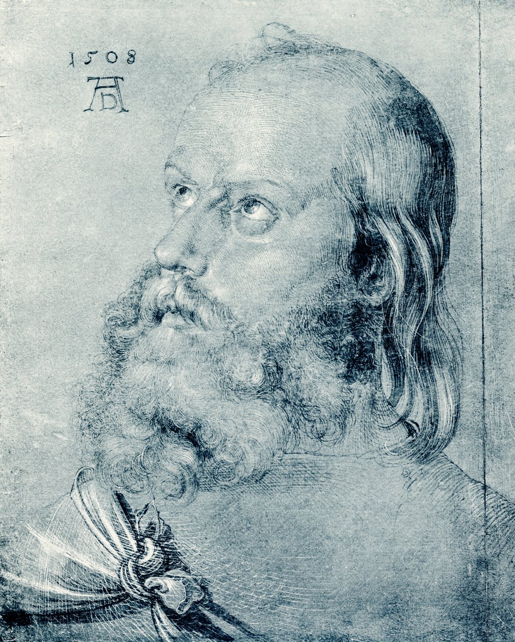 Głowa Apostoła autorstwa Albrecht Dürer