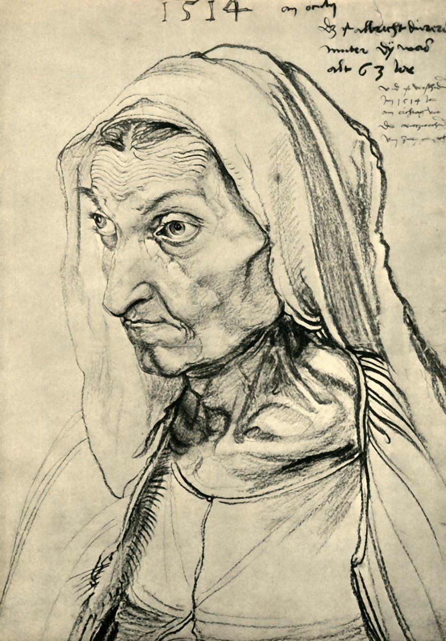 Barbara Durer, 1514, 1943. autorstwa Albrecht Dürer