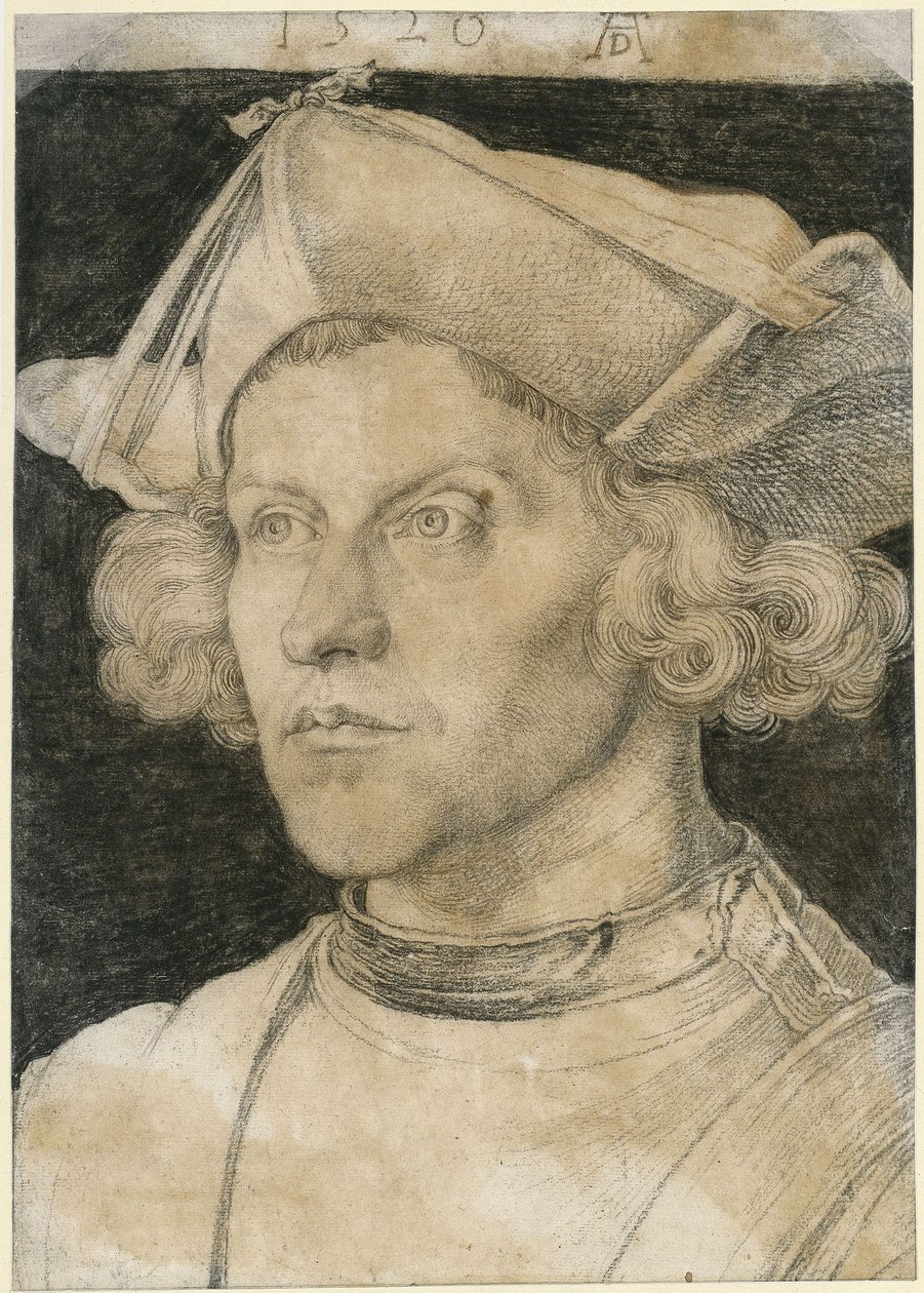 Portret młodej osoby z odkrytą klatką piersiową autorstwa Albrecht Dürer