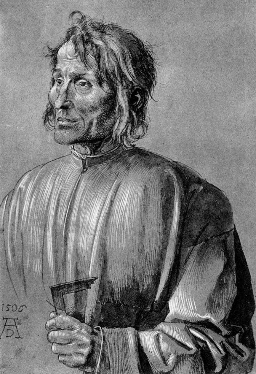 Mistrz budowlany Hieronim z Augsburga, 1506, 1936 autorstwa Albrecht Dürer