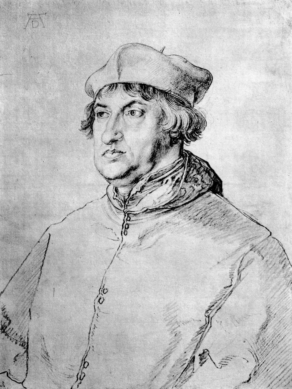 Kardynał Albrecht Brandenburgii, 1518, 1936 autorstwa Albrecht Dürer