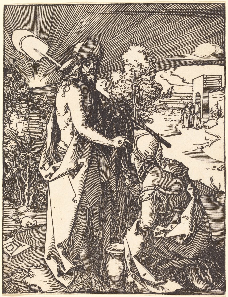 Chrystus ukazuje się Marii Magdalenie autorstwa Albrecht Dürer