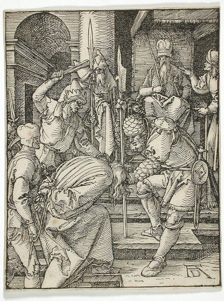 Chrystus przed Annaszem autorstwa Albrecht Dürer