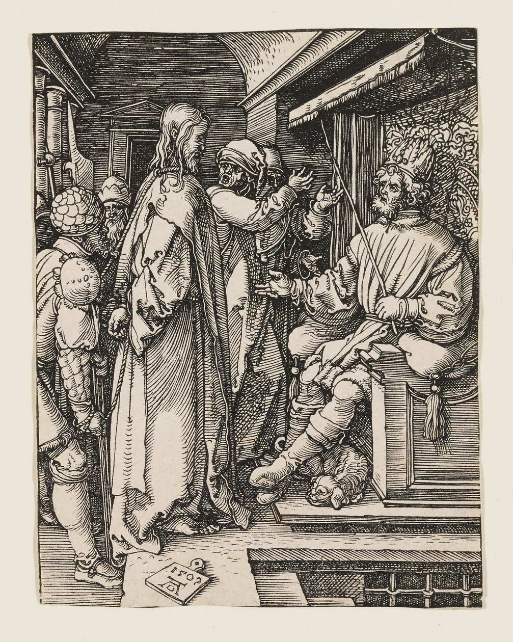 Chrystus przed Herodem autorstwa Albrecht Dürer