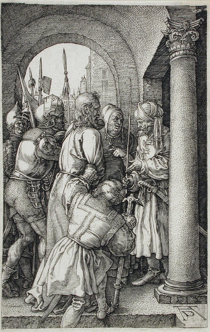 Chrystus przed Piłatem autorstwa Albrecht Dürer