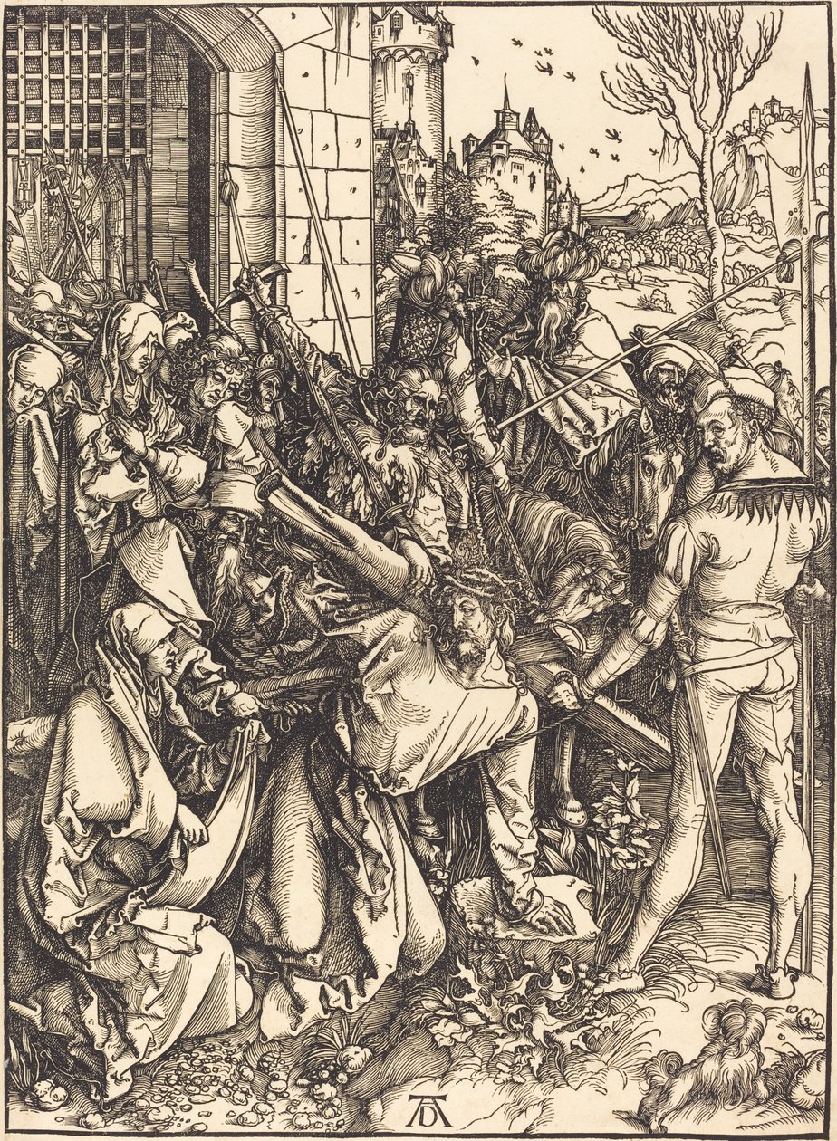 Chrystus niosący krzyż autorstwa Albrecht Dürer