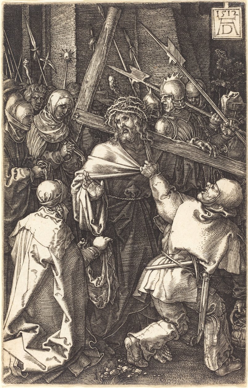 Chrystus niosący krzyż autorstwa Albrecht Dürer