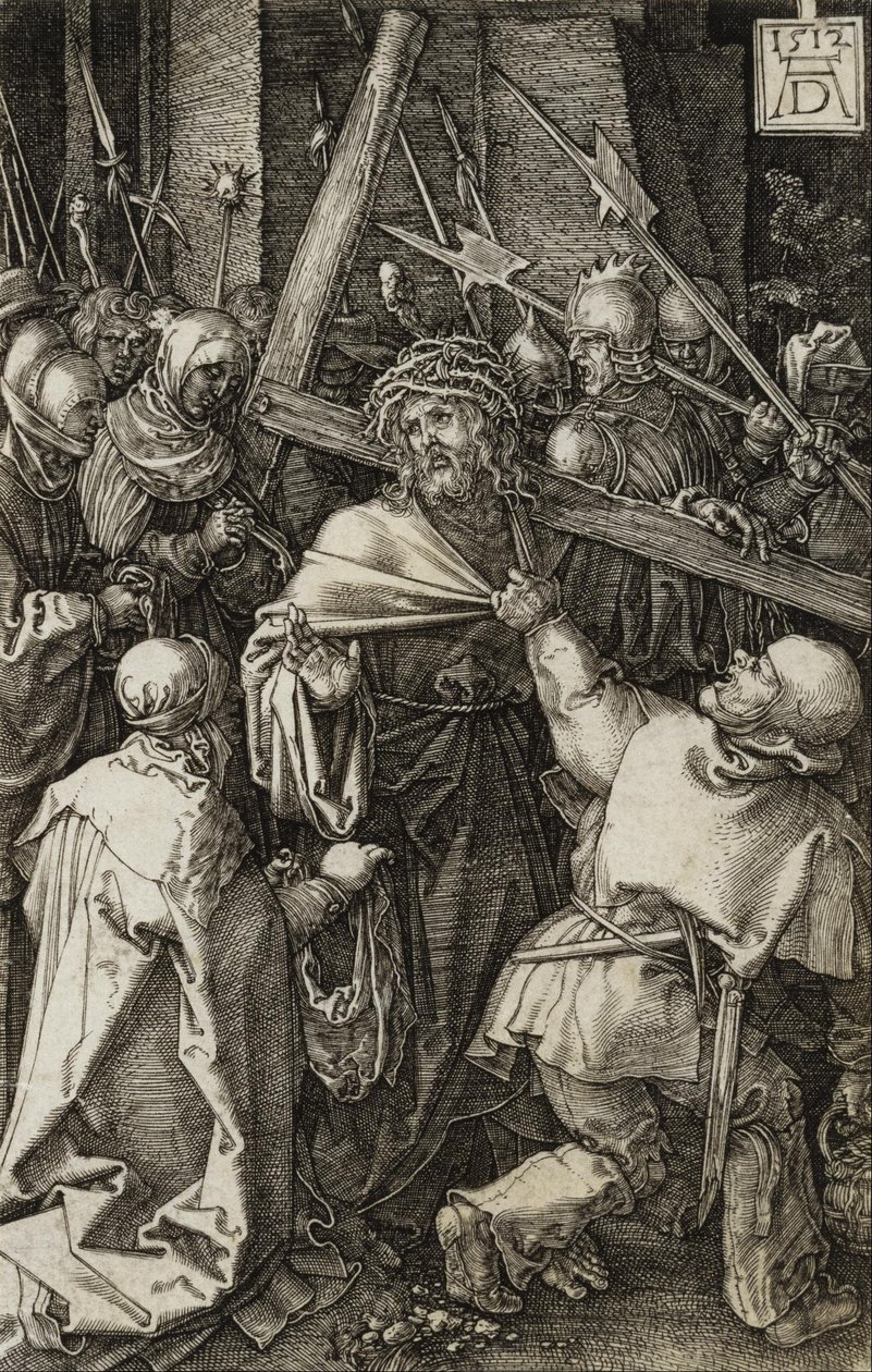 Chrystus niosący krzyż autorstwa Albrecht Dürer