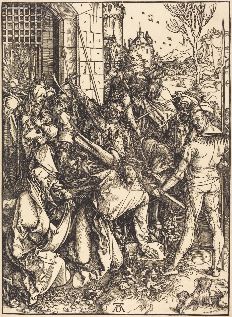 Chrystus niosący krzyż autorstwa Albrecht Dürer