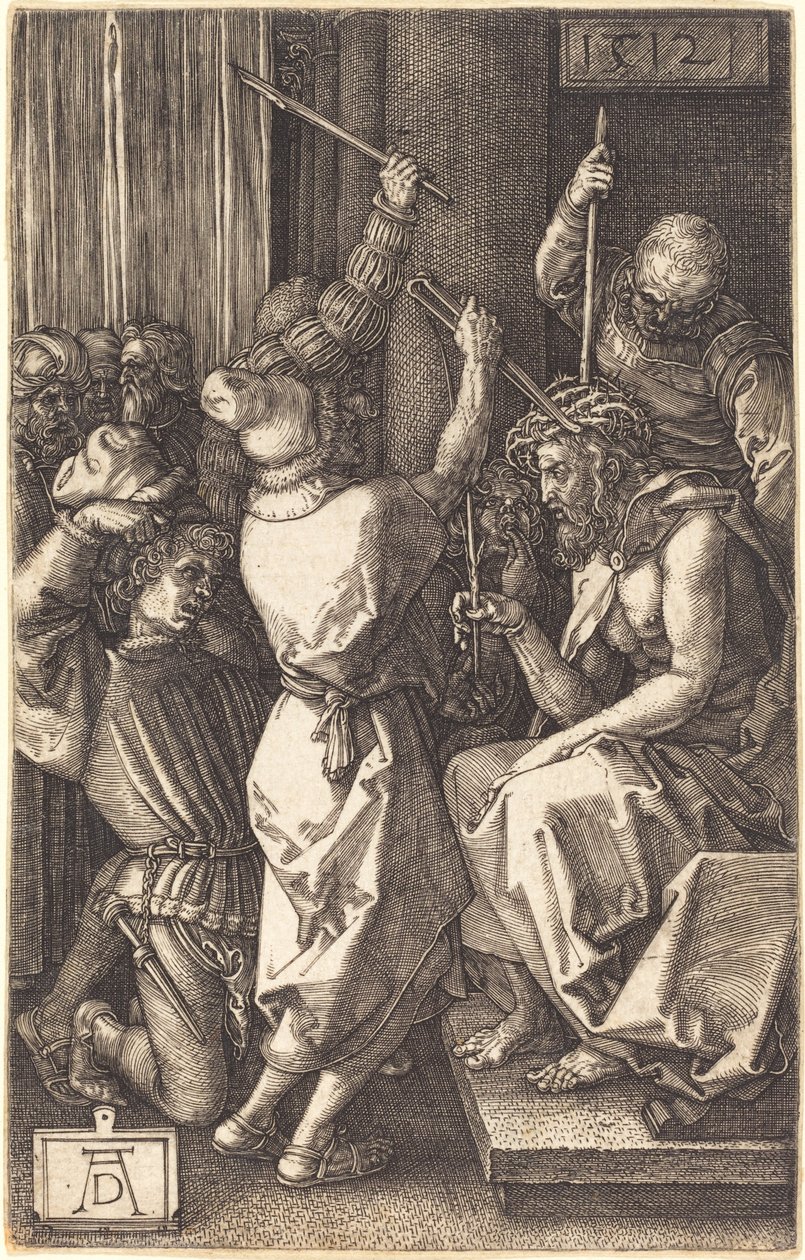 Chrystus ukoronowany cierniem autorstwa Albrecht Dürer