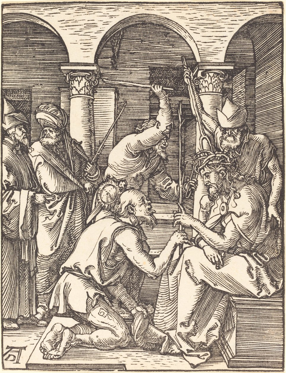 Chrystus ukoronowany cierniem autorstwa Albrecht Dürer