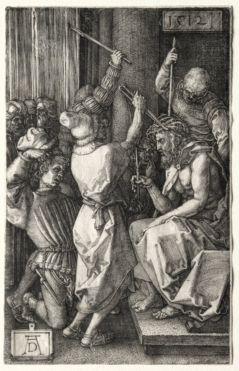 Chrystus ukoronowany cierniem autorstwa Albrecht Dürer