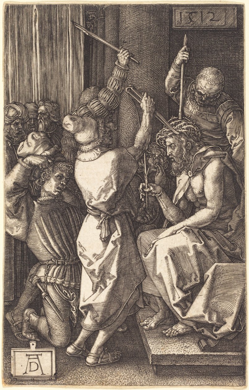 Chrystus w koronie cierniowej autorstwa Albrecht Dürer
