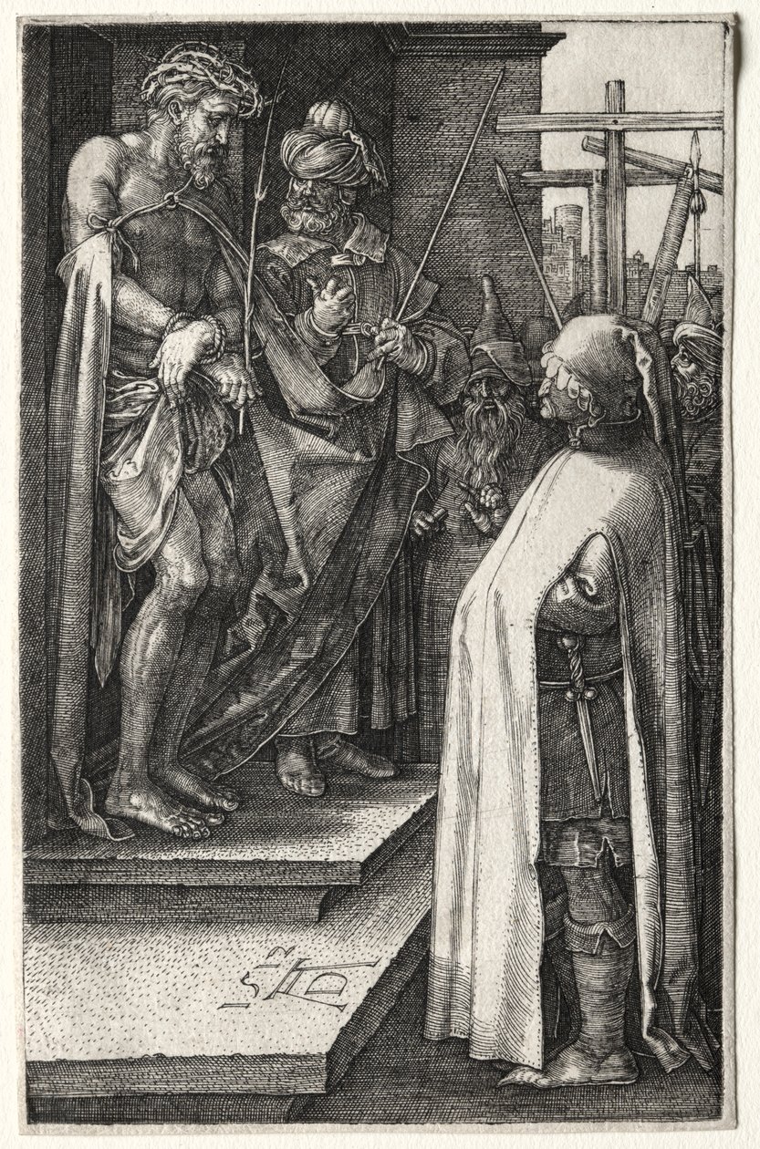 Chrystus ukazany ludowi autorstwa Albrecht Dürer