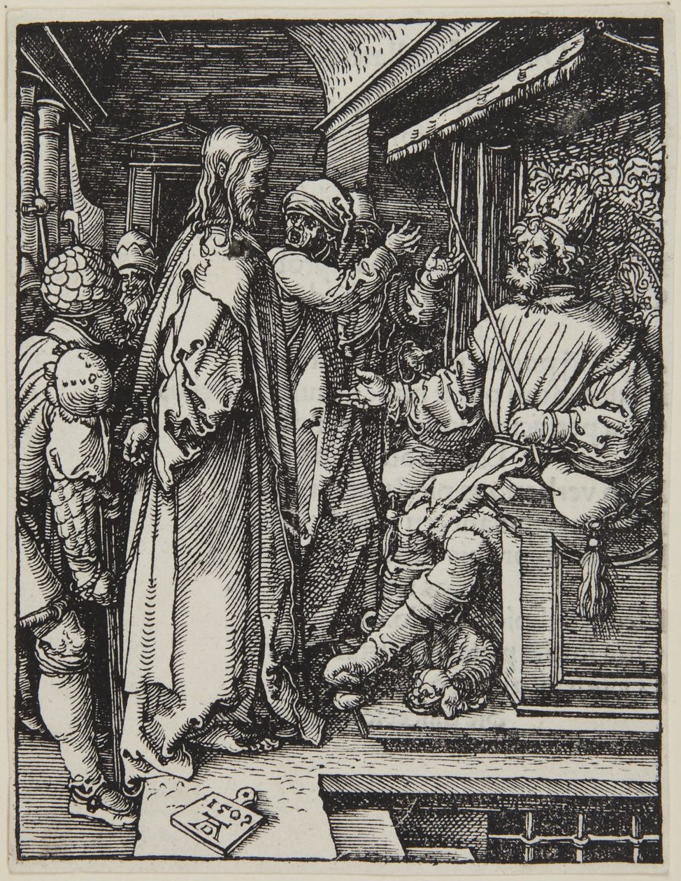 Chrystus przed Herodem autorstwa Albrecht Dürer