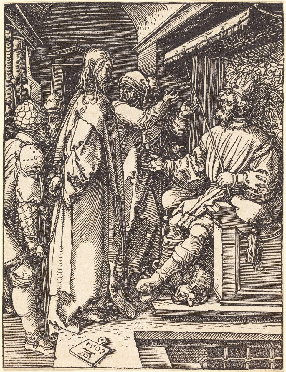 Chrystus przed Herodem autorstwa Albrecht Dürer