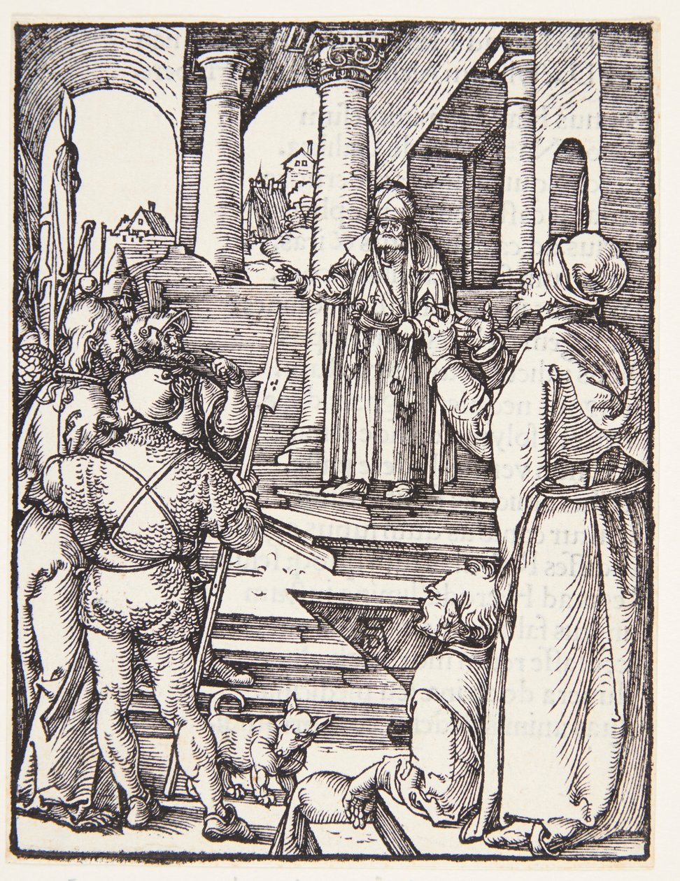 Chrystus przed Piłatem autorstwa Albrecht Dürer