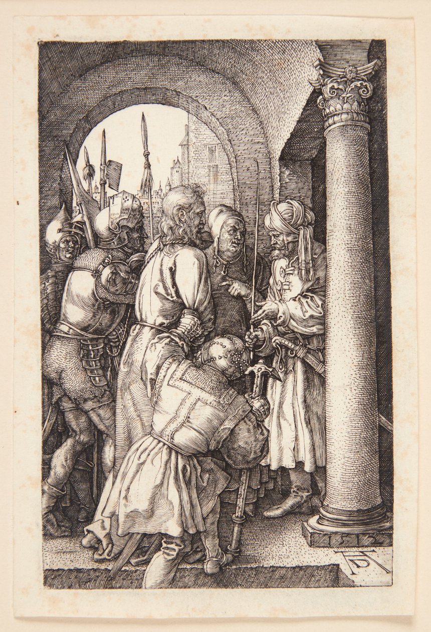 Chrystus przed Piłatem autorstwa Albrecht Dürer