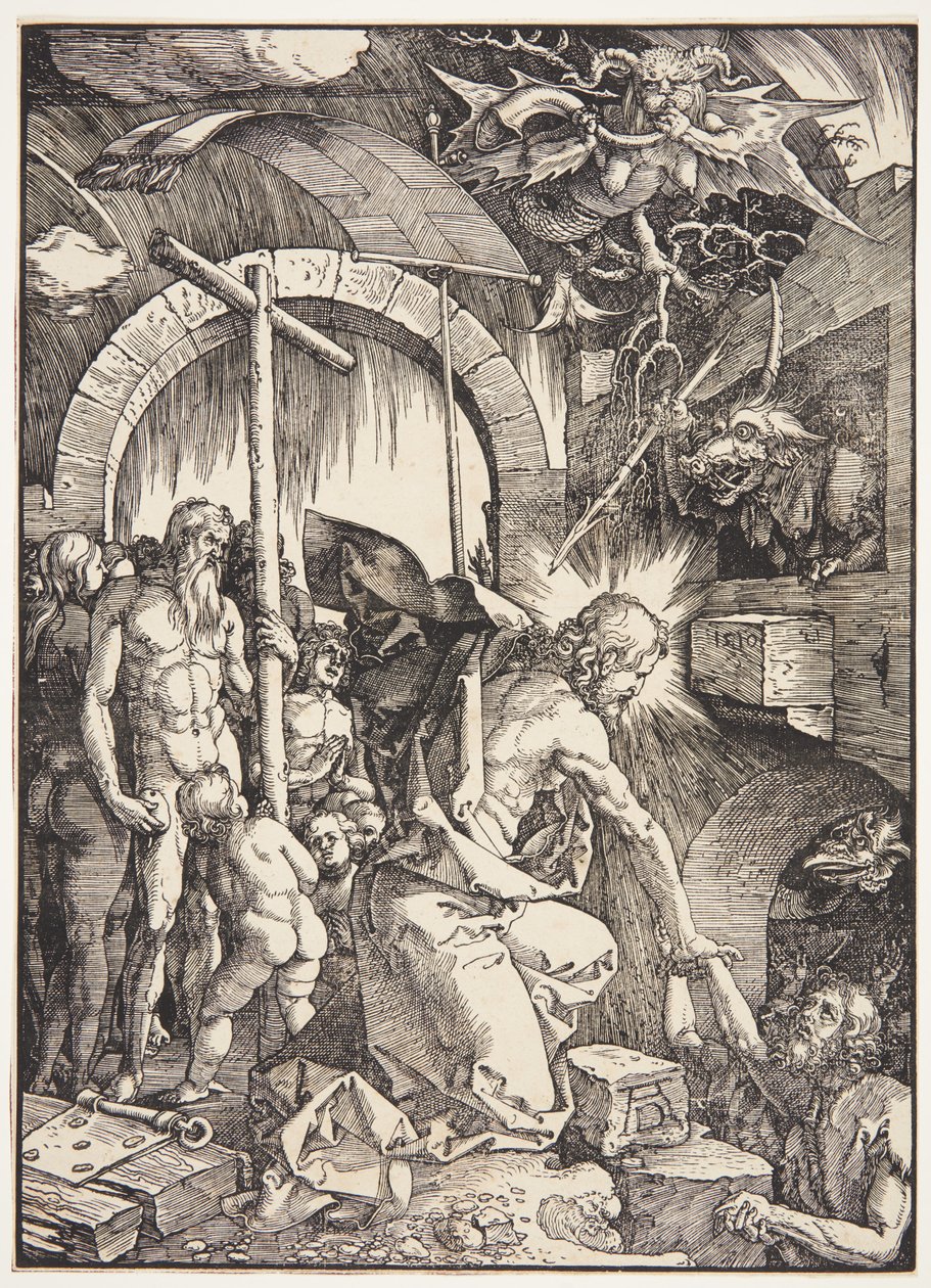 Chrystus w Otchłani autorstwa Albrecht Dürer