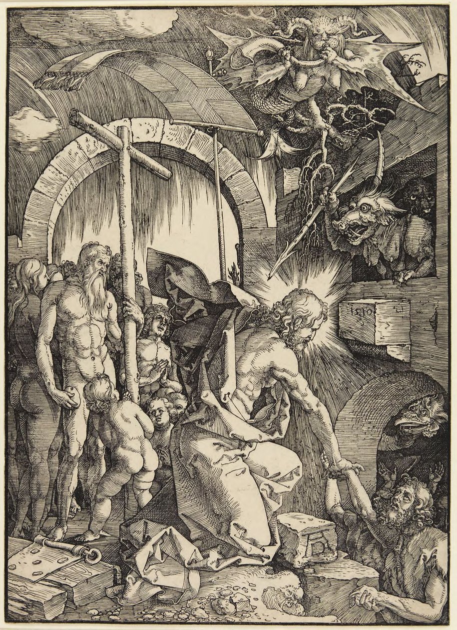 Chrystus w otchłani autorstwa Albrecht Dürer