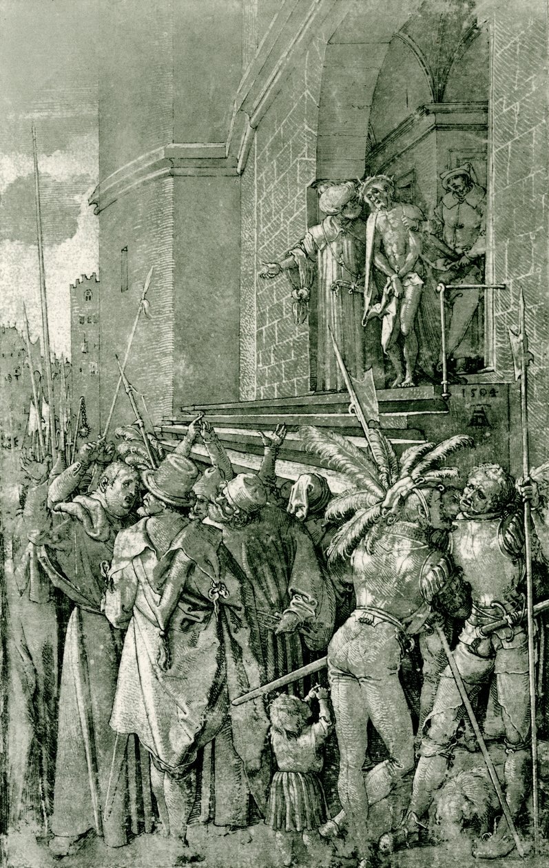 Chrystus ukazany jest ludziom autorstwa Albrecht Dürer