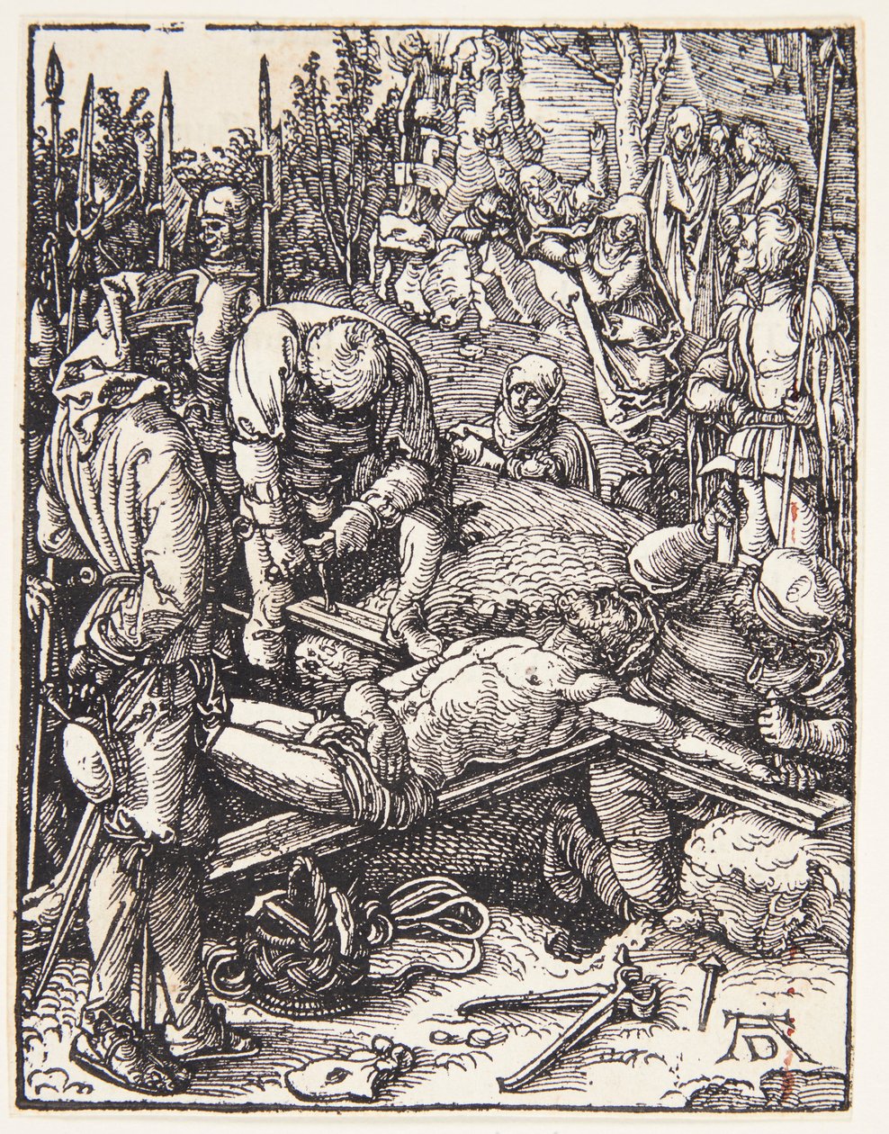 Chrystus przybity do krzyża autorstwa Albrecht Dürer