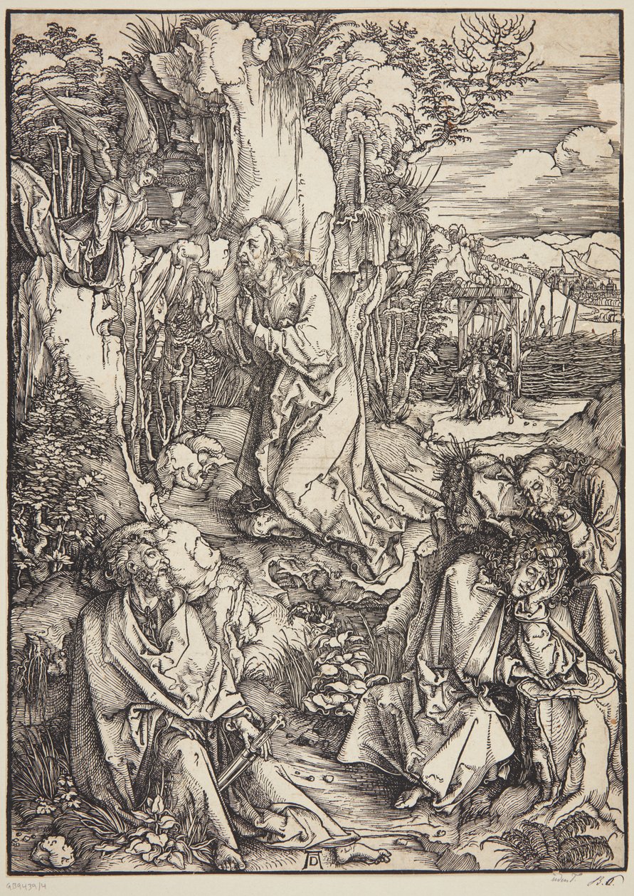 Chrystus z Góry Oliwnej autorstwa Albrecht Dürer