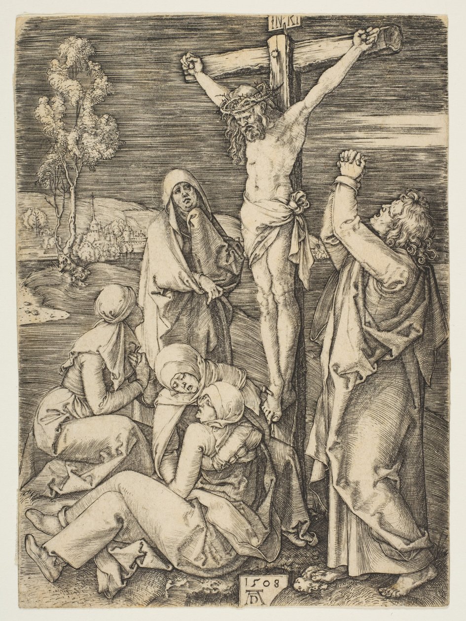 Chrystus na krzyżu autorstwa Albrecht Dürer