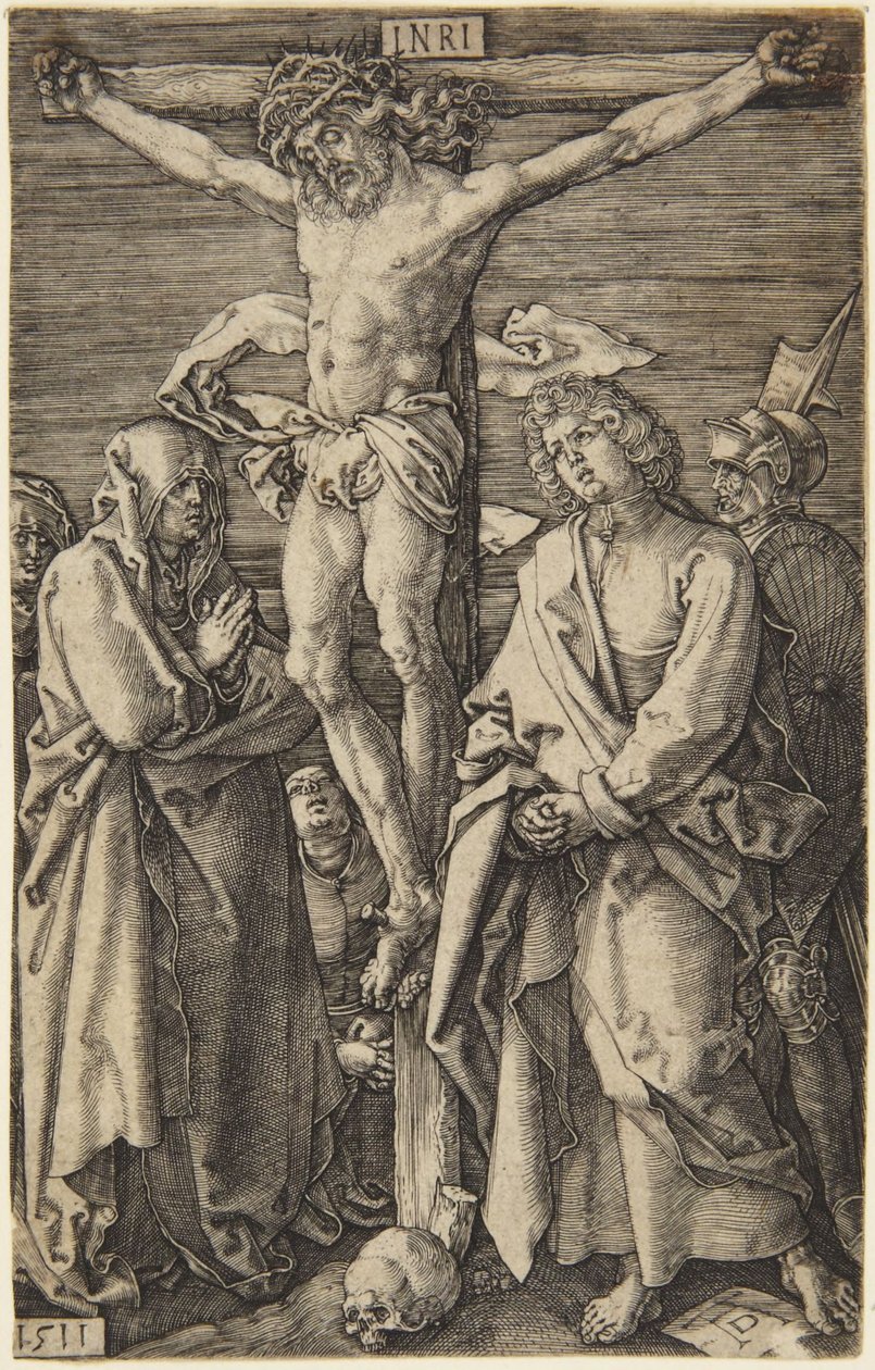 Chrystus na krzyżu autorstwa Albrecht Dürer