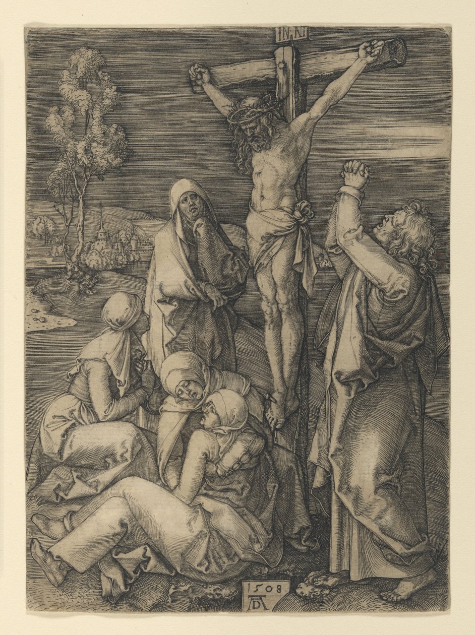 Chrystus na krzyżu autorstwa Albrecht Dürer