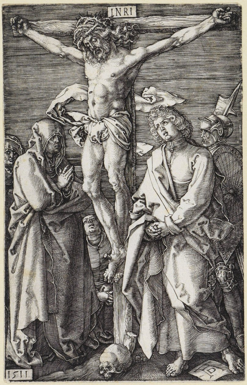 Chrystus na krzyżu autorstwa Albrecht Dürer