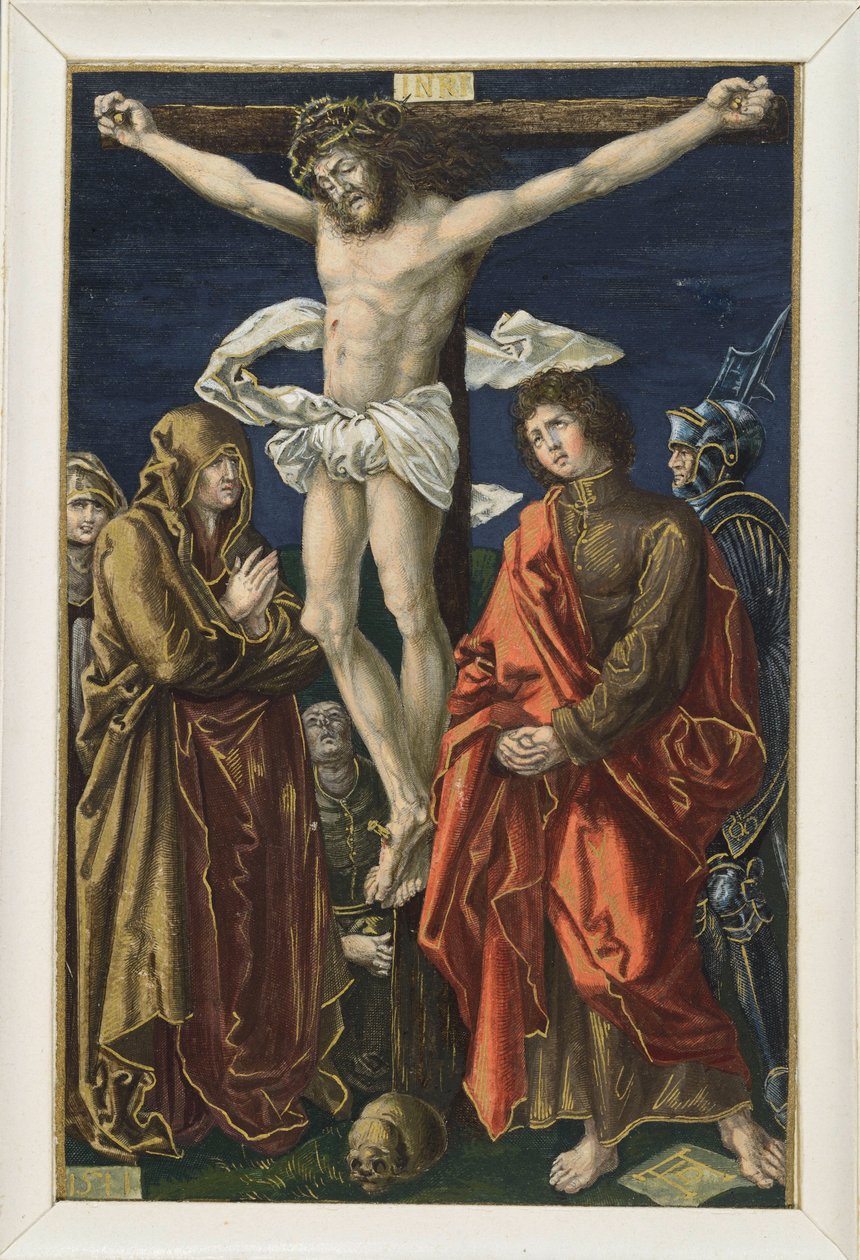 Chrystus na krzyżu autorstwa Albrecht Dürer
