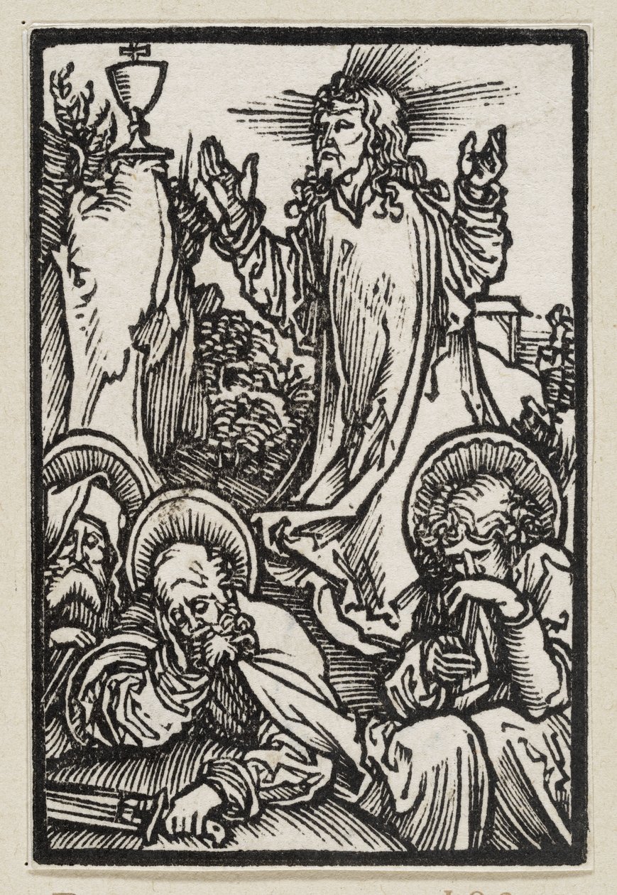 Chrystus na Górze Oliwnej (63 sceny religijne) autorstwa Albrecht Dürer