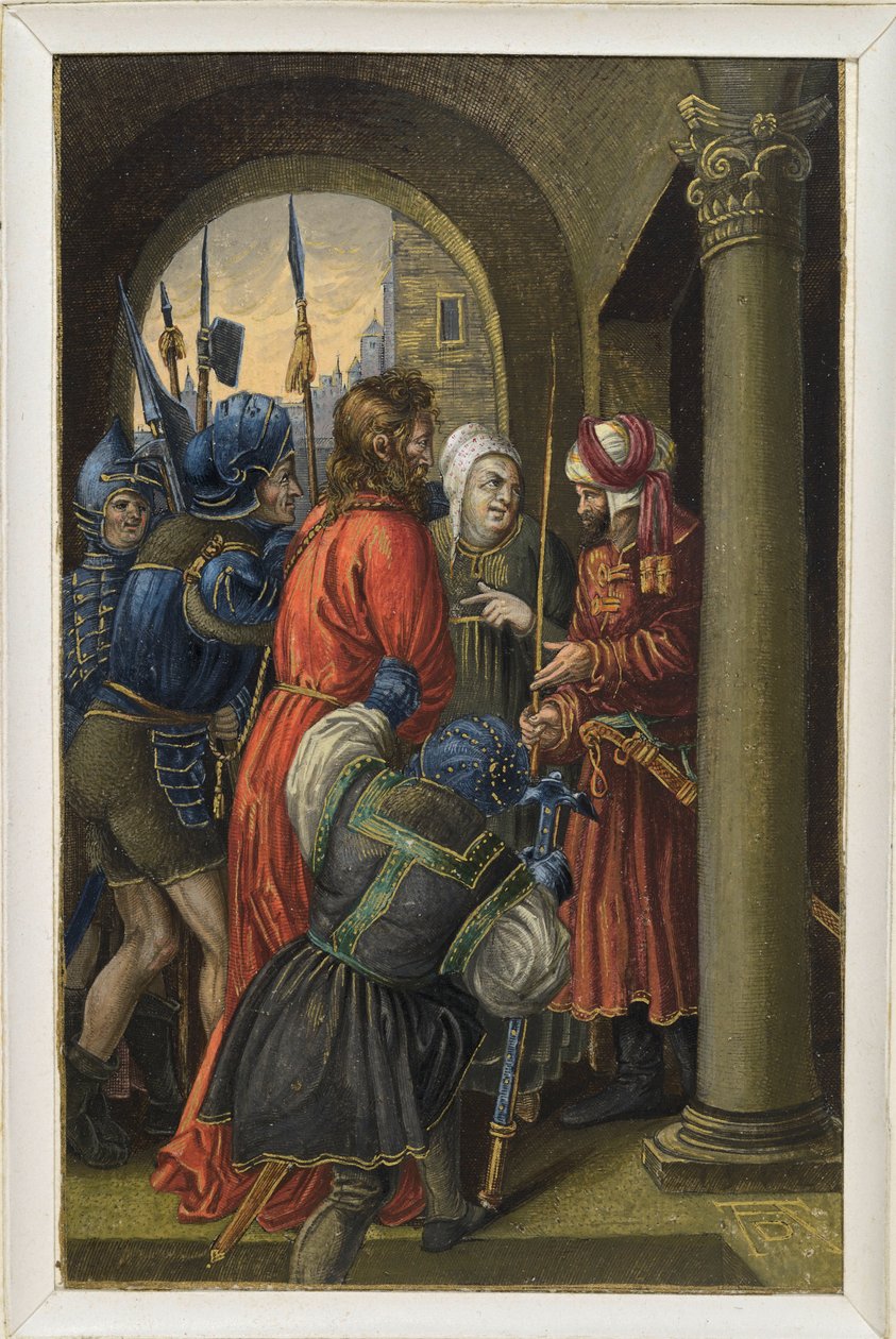 Chrystus przed Piłatem autorstwa Albrecht Dürer