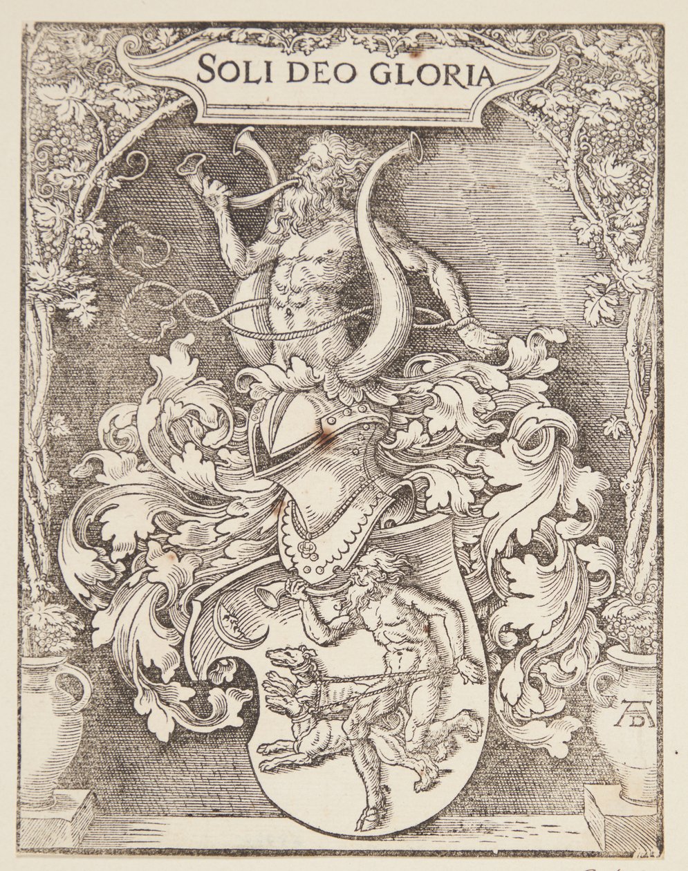 Herb Johanna Tscherte autorstwa Albrecht Dürer