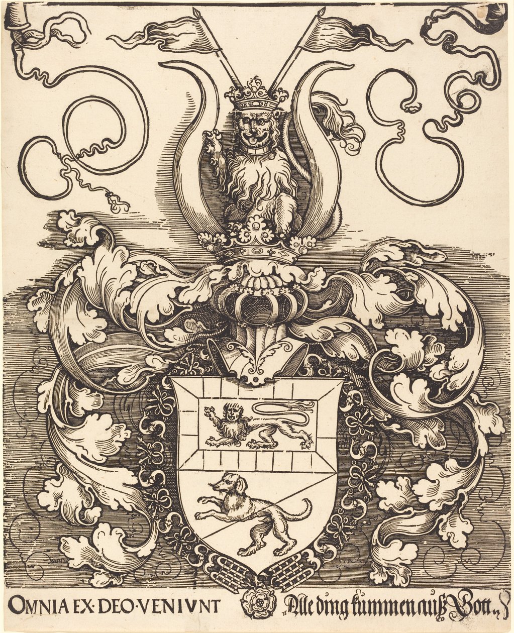 Herb Lorenza Staibera autorstwa Albrecht Dürer