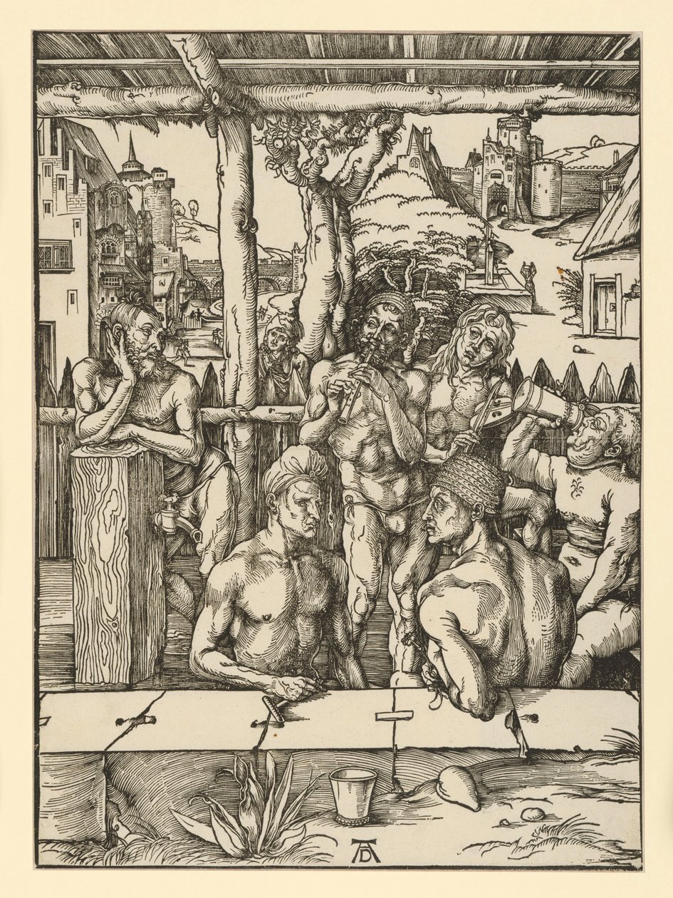 Łaźnia autorstwa Albrecht Dürer