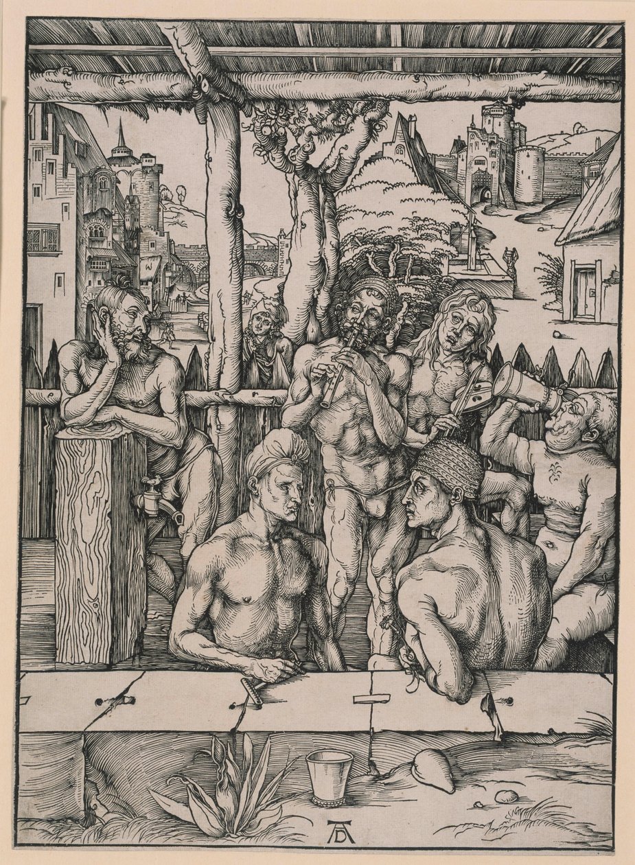 Łaźnia autorstwa Albrecht Dürer